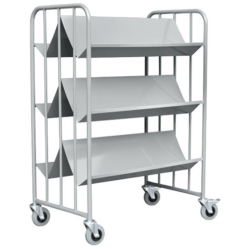 Hospital trolley - HIH-LBT - Handle-iT - for general purposes / storage / mobile