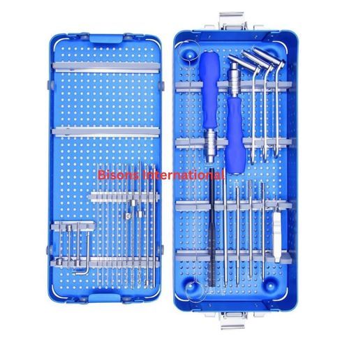 Traumatology instrument kit - 8588 - Bisons International - orthopedic surgery