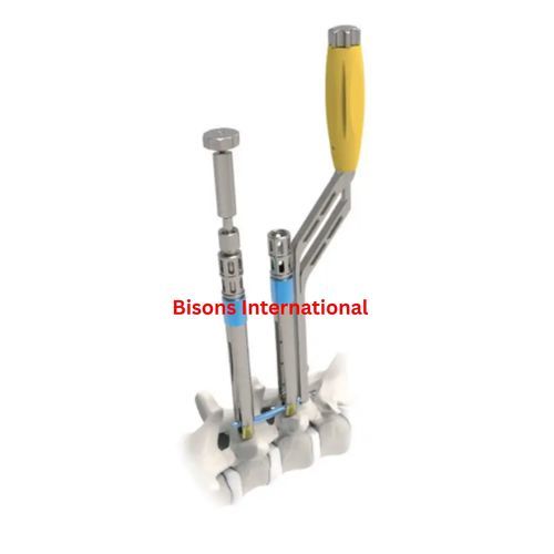Minimally invasive pedicle screw positioning system - BI-001462 - Bisons International - MIS