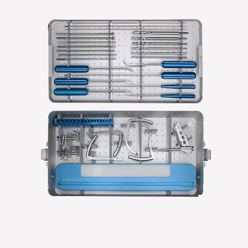 Knee arthroscopy instrument kit - ACL PCL - Bisons International - anterior cruciate ligament reconstruction / posterior cruciate ligament reconstruction / customizable