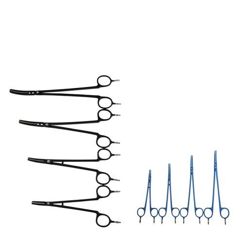 Dissection scissors - BI-001554 - Bisons International - microsurgery / for humans / bipolar