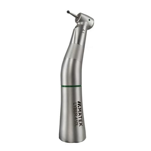 Dental contra-angle - LYBER 410L - Matek Dental Solutions - air / steel