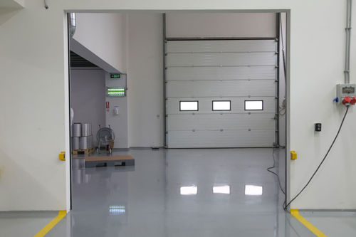 Protection door - iCat® - RSA Door Systems - insulation / hospital / sliding