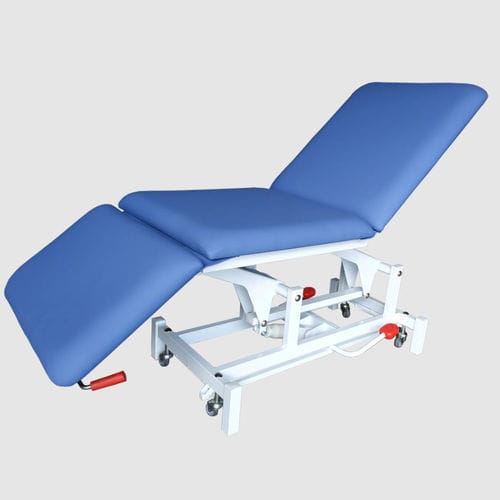 Hydraulic examination table - ME6 - Social Mobel S.L. - lifting / 3-section