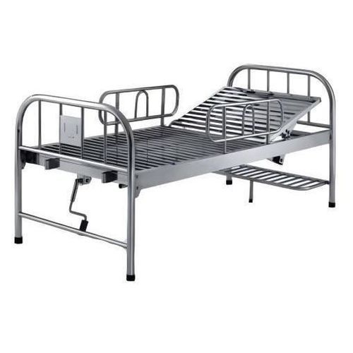 Hospital bed - YK-M102 - Topmost Medical Technology Co.,Ltd - manual / tilting / 2-section