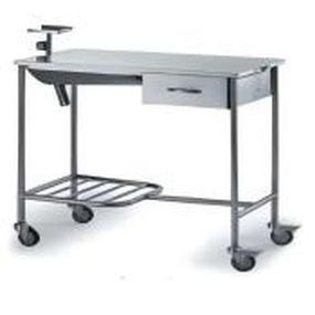 Medical trolley - YK-S010 - Topmost Medical Technology Co.,Ltd - treatment / stainless steel / 1-drawer