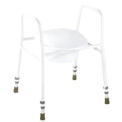 People with reduced mobility commode chair - YK-7203 - Topmost Medical Technology Co.,Ltd - height-adjustable