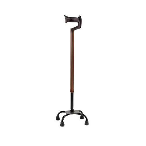T-handle walking stick - YK-5716 - Topmost Medical Technology Co.,Ltd - quadripod / height-adjustable