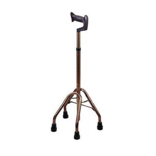 Quadripod walking stick - YK-5718 - Topmost Medical Technology Co.,Ltd - height-adjustable / anti-slip
