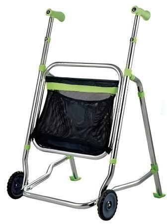 2-wheel rollator - YK-6201 - Topmost Medical Technology Co.,Ltd - aluminium frame / with seat / height-adjustable