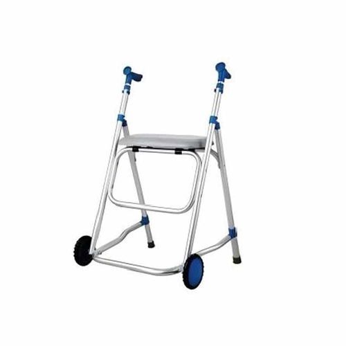 2-wheel rollator - YK-6203 - Topmost Medical Technology Co.,Ltd - aluminium frame / with seat / height-adjustable