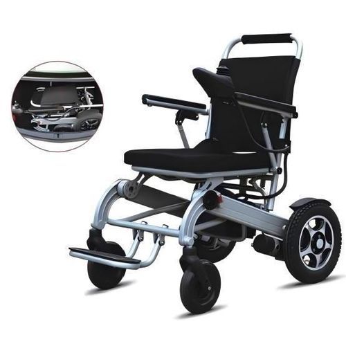 Electric wheelchair - YK-9863 - Topmost Medical Technology Co.,Ltd - indoor / outdoor / folding