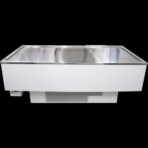 Blood bank laboratory bench - BSDT-2 - Wuhan Jinhong Biotech Development Co., Ltd. - custom / refrigerated / stainless steel