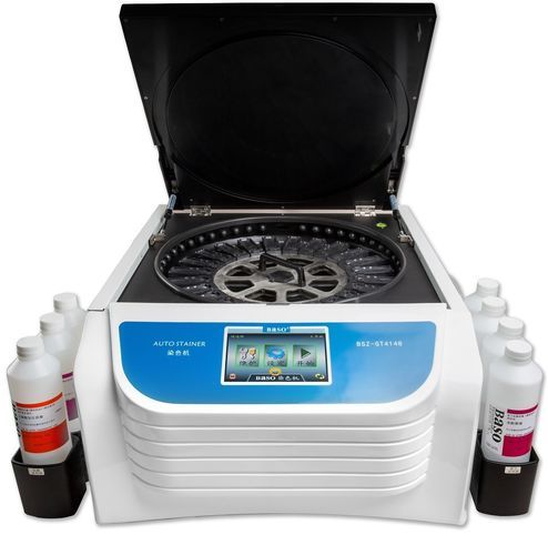 Automatic sample preparation system - BSZ-GT4148 - Wuhan Jinhong Biotech Development Co., Ltd. - laboratory / for slide staining / benchtop