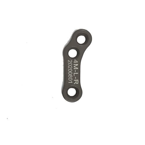 Tibia veterinary bone compression plate - 4M-L-R - Biosurgex - locking