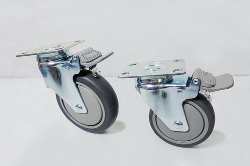 Wheel with brake - HM-100 - K.Y.C Caster - swiveling