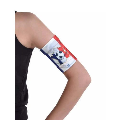 Blood glucose sensor cuff - Dia-Band KIDS FLAGS - SARL Kaio-Dia - pediatric / washable