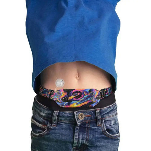 Insulin pump folder - Dia-Body Pouch Basic - SARL Kaio-Dia - waist / pediatric / for diabetic children