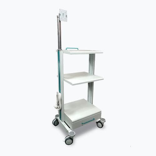 Veterinary clinic trolley - SB3bc - Mobi-endos - endoscopy / equipment / lead