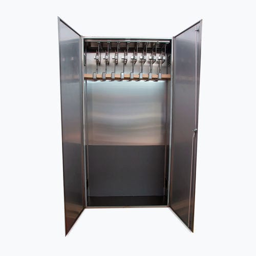 Endoscope cabinet - ARMIR8 - Mobi-endos - for flexible endoscopes / on casters / with door