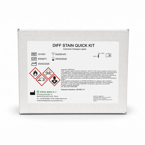 Dye reagent - Pro-Eko Srl - staining solution / stain / solution