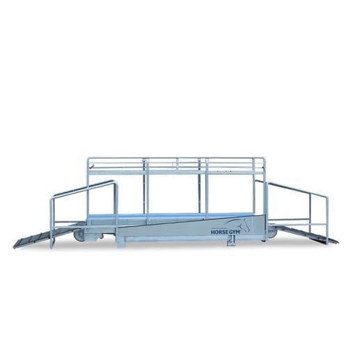 Dry veterinary treadmill - P2 - Horse Gym GmbH - for horses / with non-slip surface / with adjustable speed
