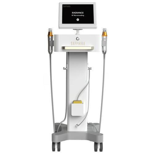 RF microneedling unit - RADIANCE RF - SAPPHIRA - trolley-mounted