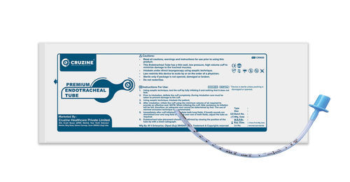 Oral endotracheal tube - Cruzine Healthcare - 25 per box / disposable / uncuffed