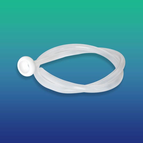 Silicone gastrostomy tube - G-Tubing - Ami Polymer Pvt Ltd - radiopaque