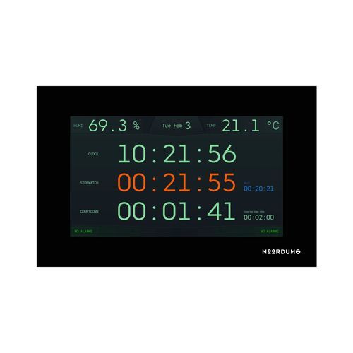 Digital clock - CLOCK - DEVA GROUP d.o.o - for healthcare facilities / synchronization