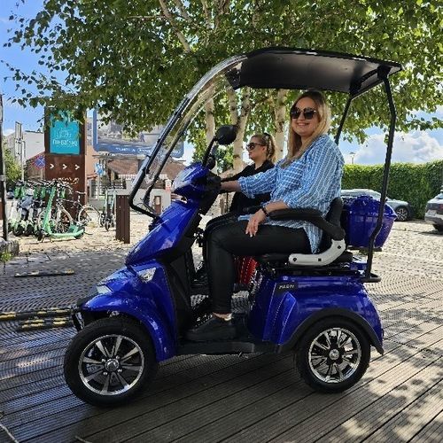Electric mobility scooter - FASTI 4 - Electroride Sp. z o.o. - 4-wheel / with case / with cab