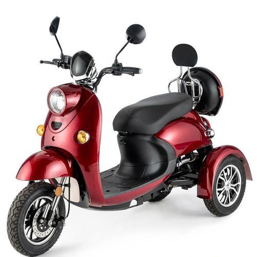 Electric mobility scooter - 63-RED - Veleco - 3-wheel