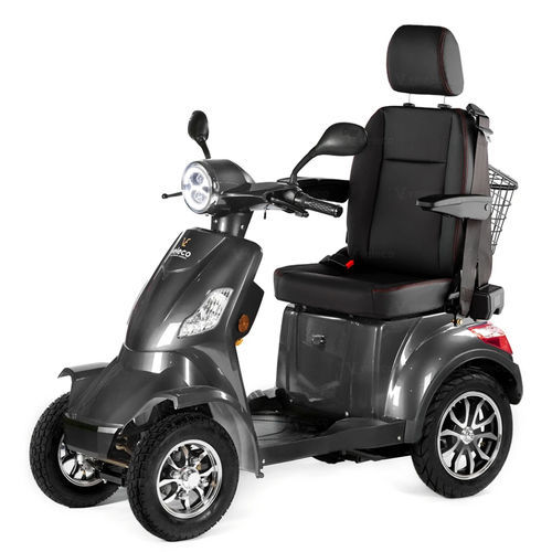 Electric mobility scooter - FAS-CAP-LI-GRA - Veleco - 4-wheel / with basket