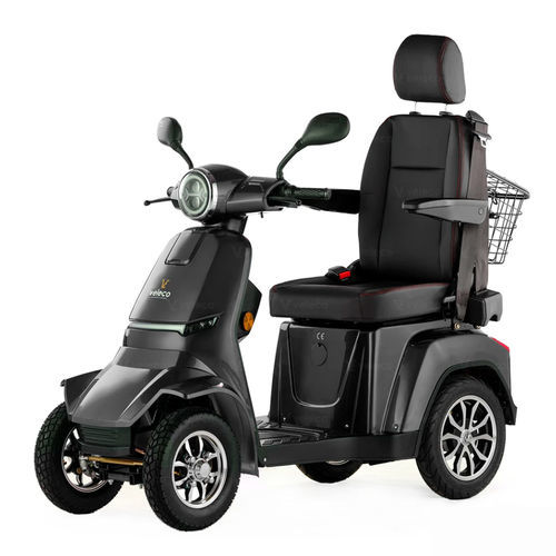 Electric mobility scooter - GRA-CAP-LI-SIL - Veleco - 4-wheel / with basket