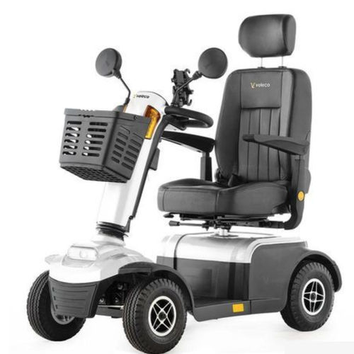 Electric mobility scooter - LOO-WHI - Veleco - 4-wheel / with basket