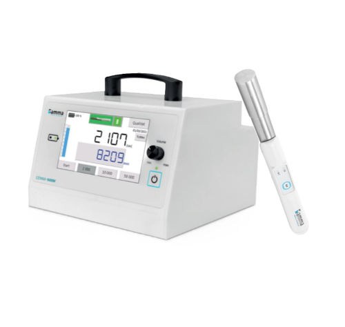 Sentinel lymph node detection gamma probe - Técnicas Radiofísicas S.L.U. - with hand-held collimator