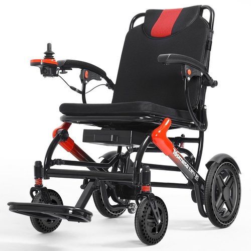 Electric wheelchair - EW11 - Topmate - indoor / outdoor / folding