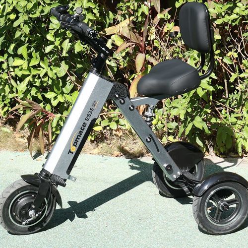 Electric mobility scooter - ES35P-9 - Topmate - 3-wheel / folding