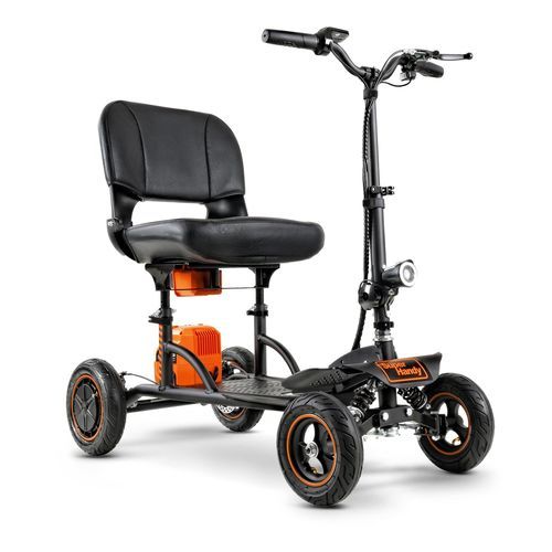 Electric mobility scooter - Explorer - SuperHandy - 4-wheel / folding / with case