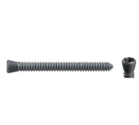 General purpose compression bone screw - 211 series - hb ortho - cannulated / titanium / locking