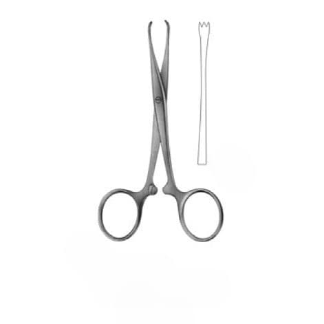 Surgery forceps - DH-03-5473 - DH ENTERPRISES - grasping / toothed / sharped