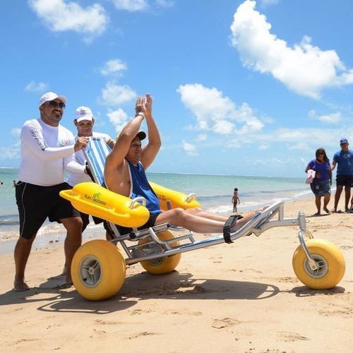Manual wheelchair - F2A - FUN 2 ACCESS - outdoor / beach / pool