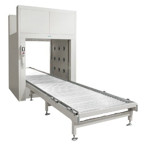 Custom transfer hatch - AASB06 series - AIRTECH JAPAN, Ltd. - with HEPA filter / decontamination / with vertical sliding door