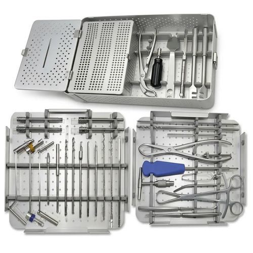 Orthopedic surgery instrument kit - SI-1444 - SAMIS INSTRUMENTS (Sami's Instruments) - traumatology / stainless steel / autoclavable