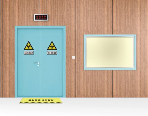Radiation protection door - Shandong Hongxinyu Medical Technology Co., Ltd. - X-ray / hospital / sliding
