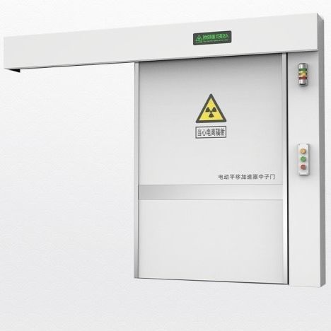 Shielded door - Shandong Hongxinyu Medical Technology Co., Ltd. - for cyclotron facilities / swing / lead-lined