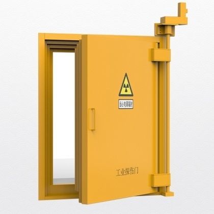 Radiation protection door - Shandong Hongxinyu Medical Technology Co., Ltd. - shielded / x-ray protection / hermetic