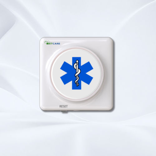 Bathroom nurse call system - WLS-CB2 - BitCare SG - bed / panic button / pull cord