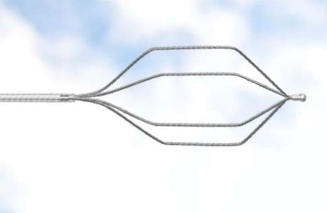 Biliary stone extraction endoscopic basket - Focuz Medical - straight