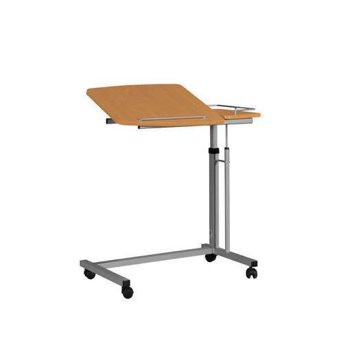 Tilting overbed table - RUBENS 3 - Elbur sp. z o.o. sp.k. - on casters / height-adjustable